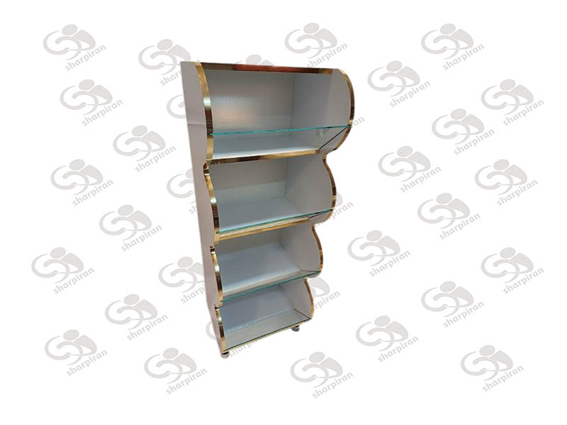 استند 4 طبقه مسقف (عمق یکسان)